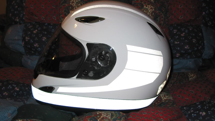 reflective helmet